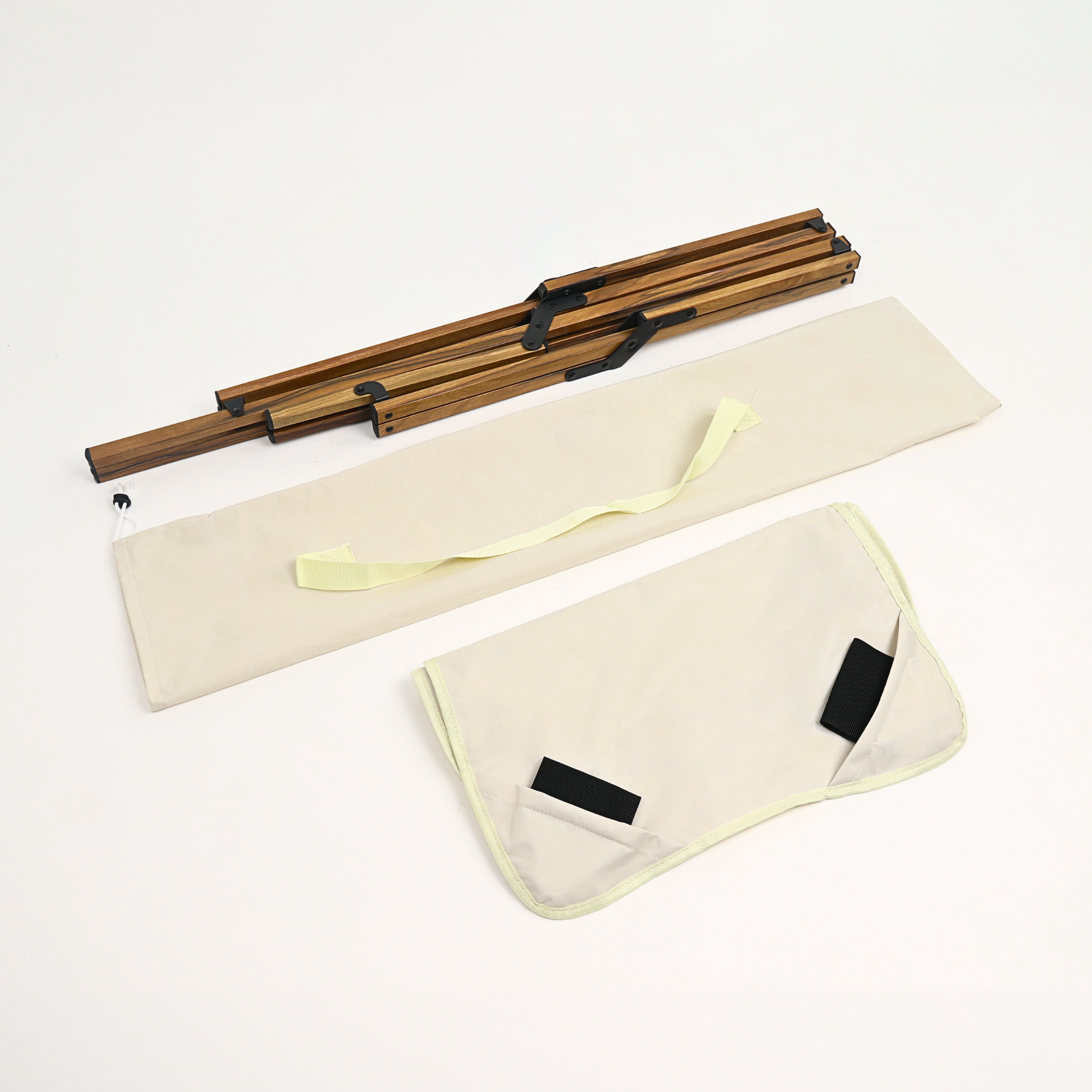 Campingstuhl Faltbar Creme