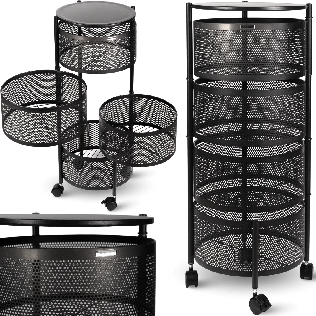 Rollwagen mit 4 schwenkbaren Ebenen