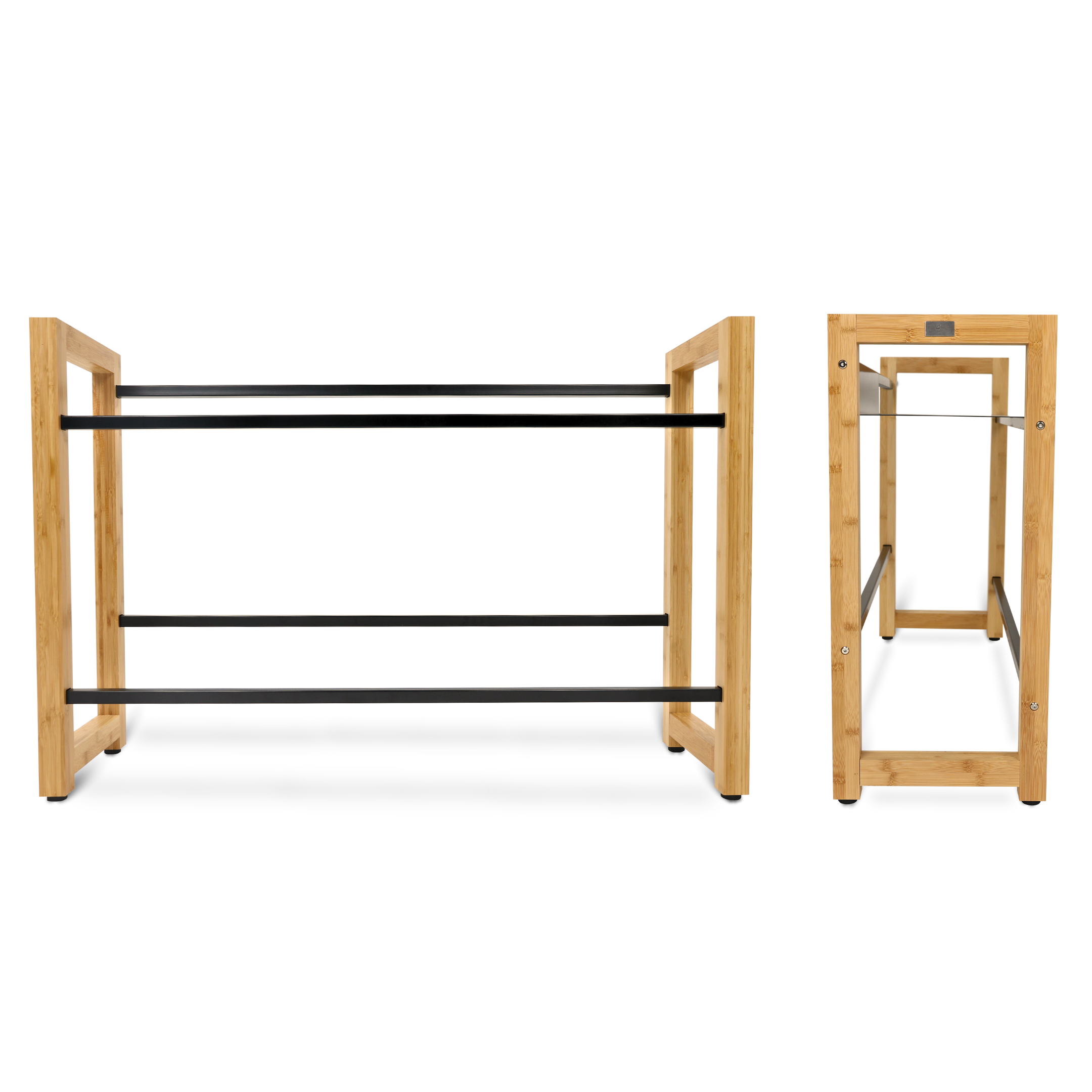 Getränkekistenregal aus Bambus