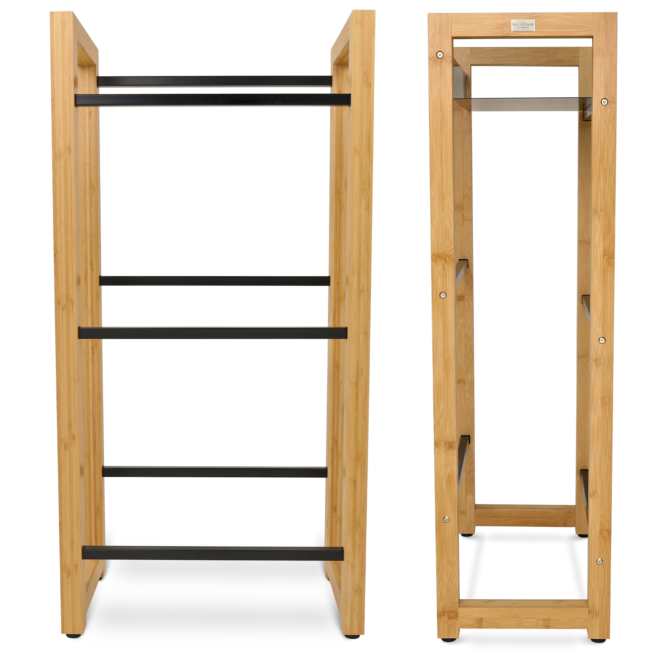 Getränkekistenregal aus Bambus