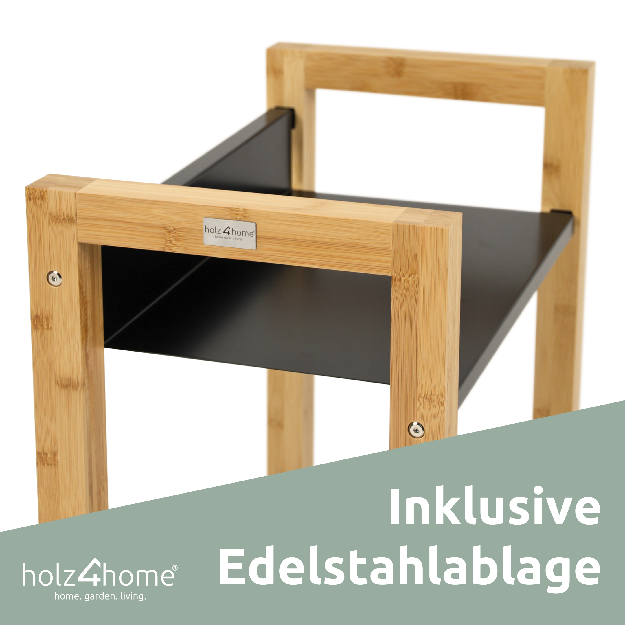 Getränkekistenregal aus Bambus