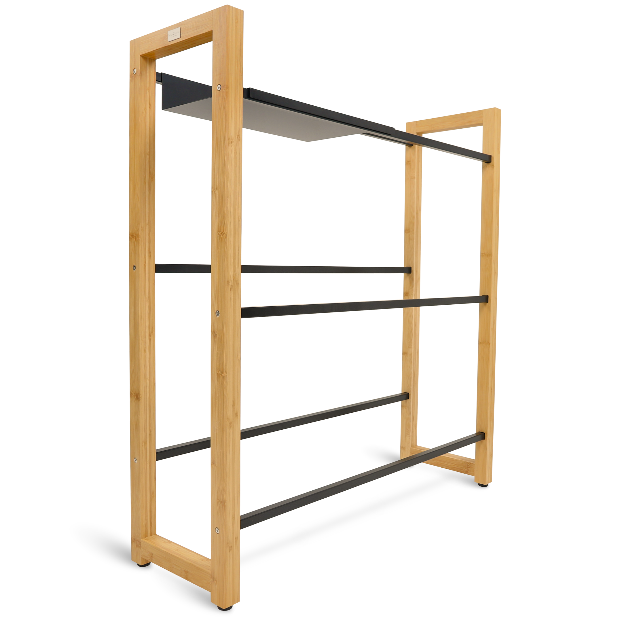 Getränkekistenregal aus Bambus