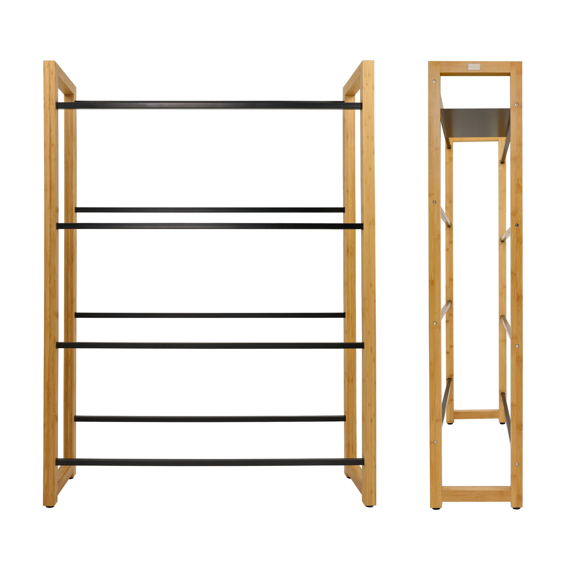 Getränkekistenregal aus Bambus