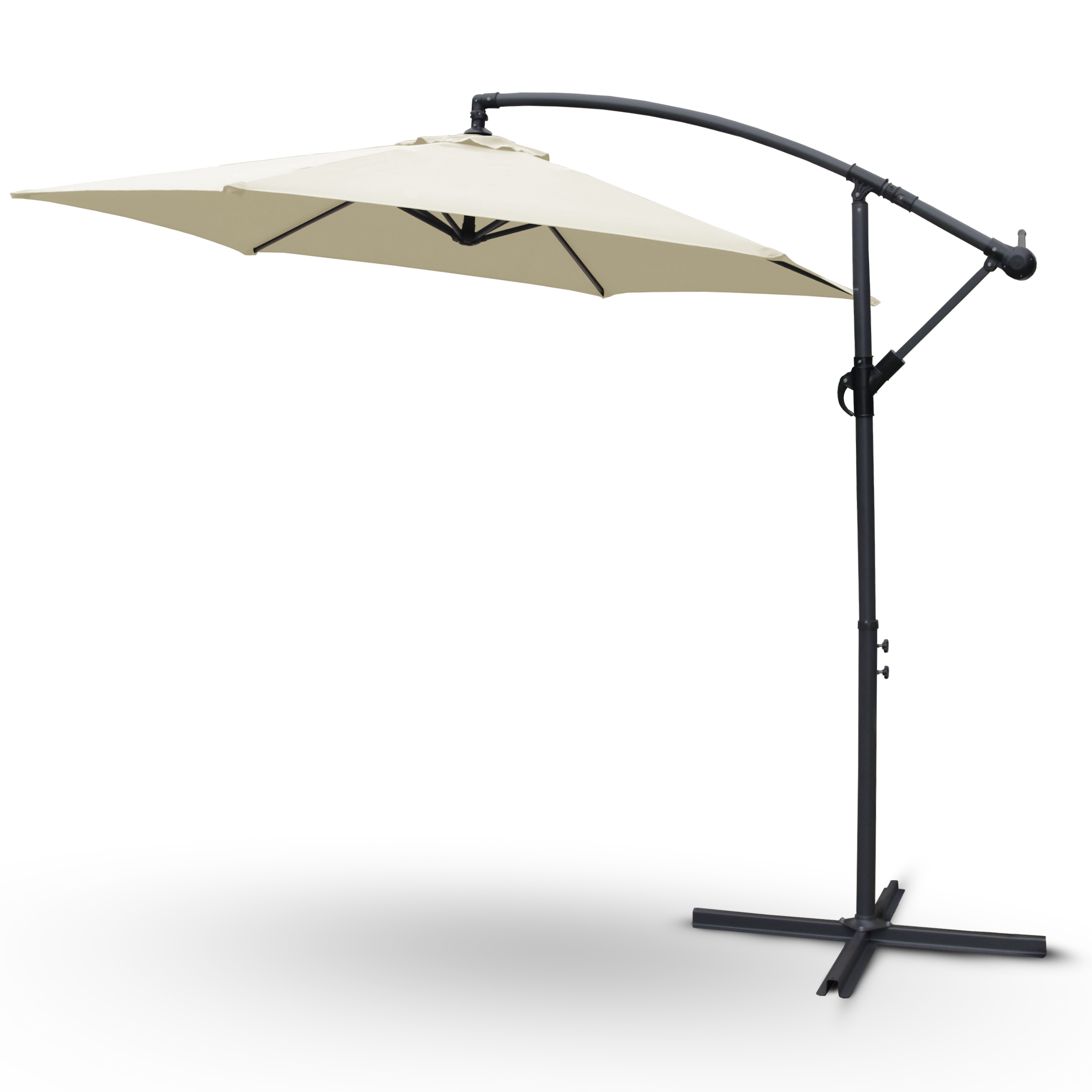 Sonnenschirm Ampelschirm mit Ständer ⌀ 270cm