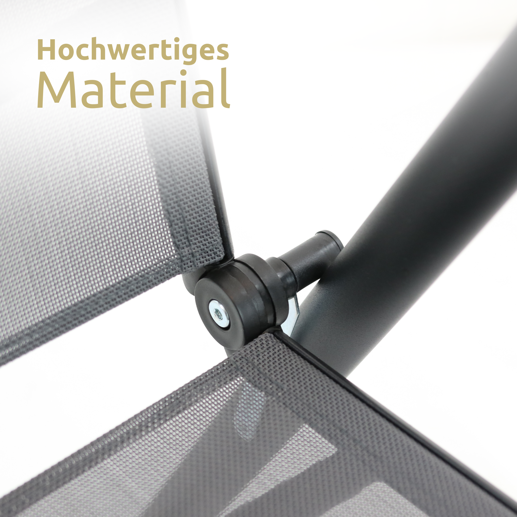 Gartenstuhl Klappstuhl mit 7-stufig verstellbarer Rückenlehne