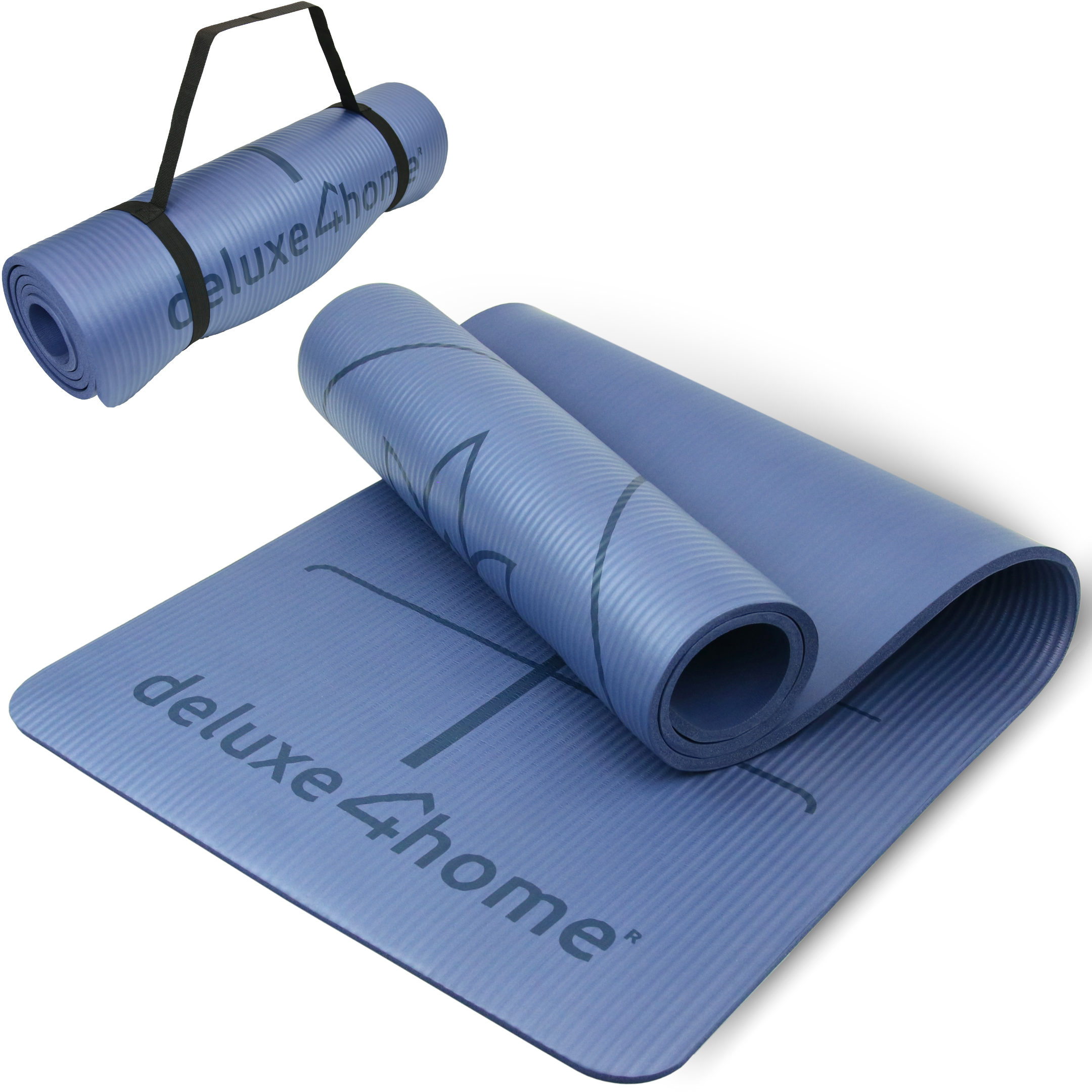 Yogamatte Phthalatfrei Gymnastikmatte rutschfest I mit Tragegurt